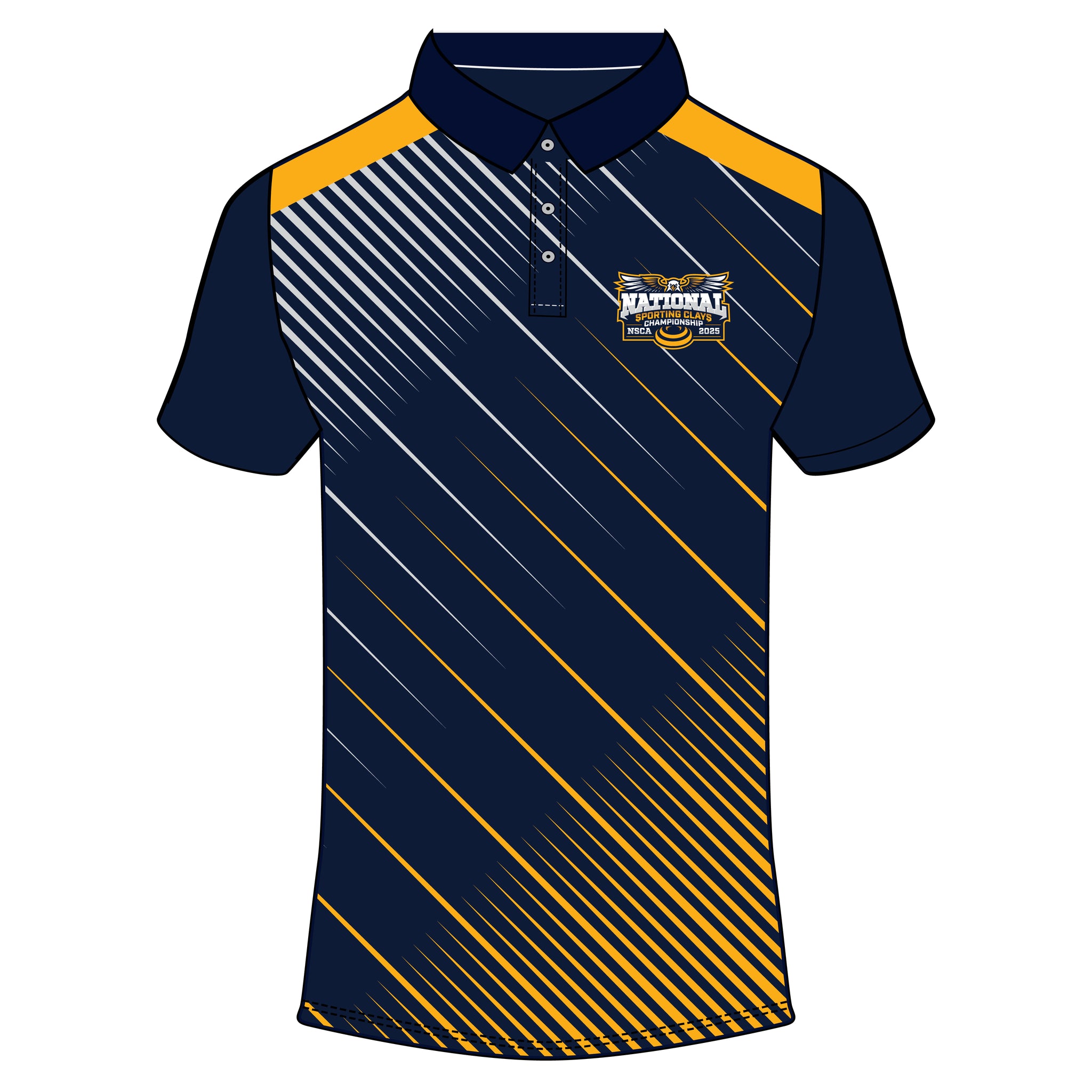 Dye Sub Championship Polo - Striped