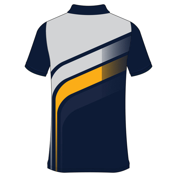 Dye Sub Championship Polo - Navy/Silver