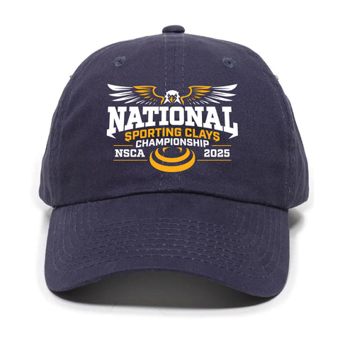 Navy Unstructured Cap